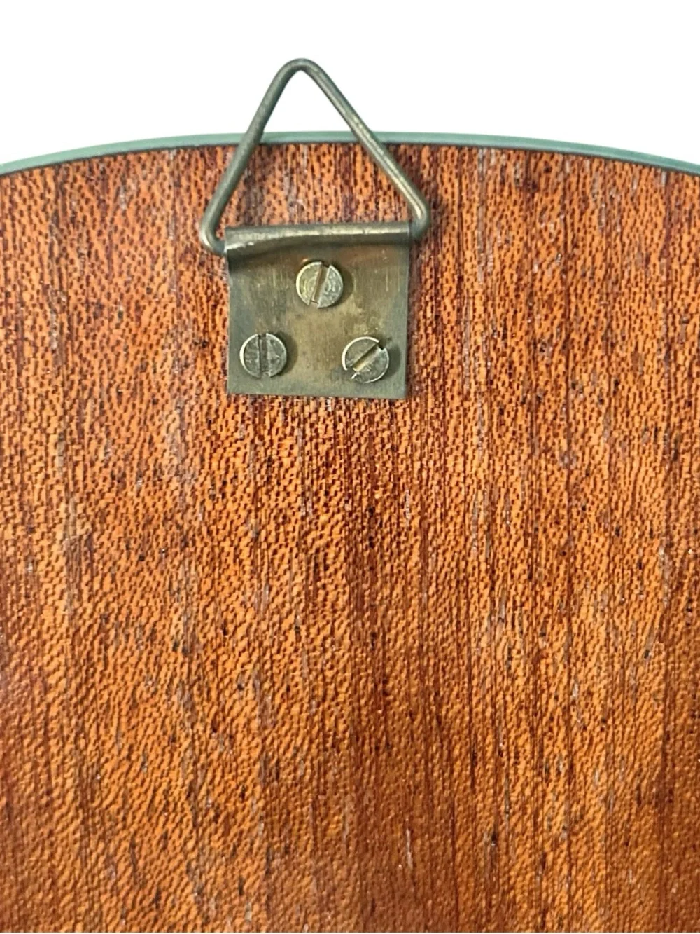 Vintage Sorrento Italy Inlaid Marquetry Coat Hanger Wall Plaque